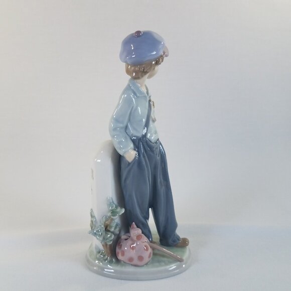 LLadro 5400 The Wanderer Traveling Boy Figurine READ 8.25" Retired Porcelain - Picture 12 of 15